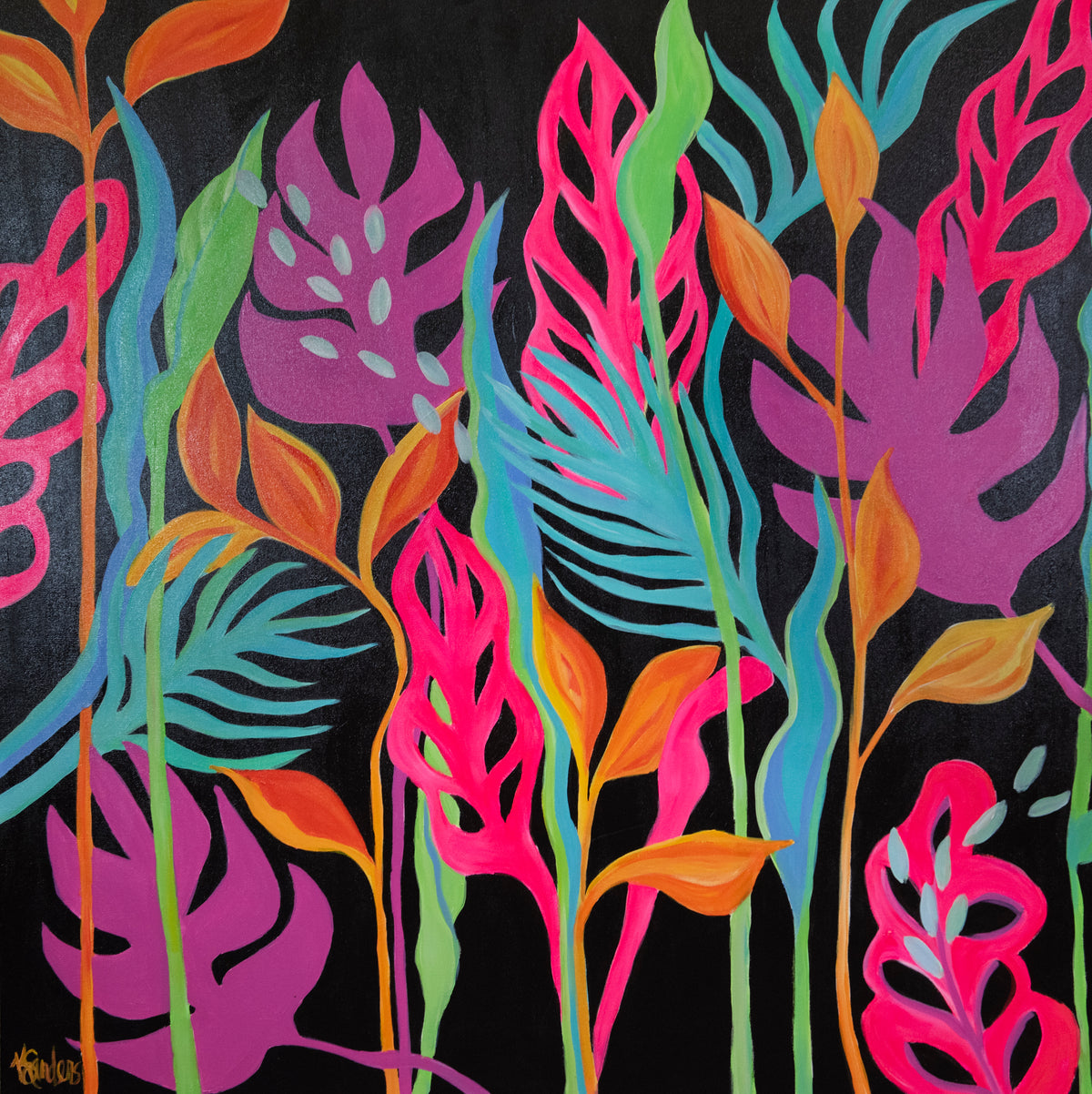 Two Tickets to Paradise Original Painting