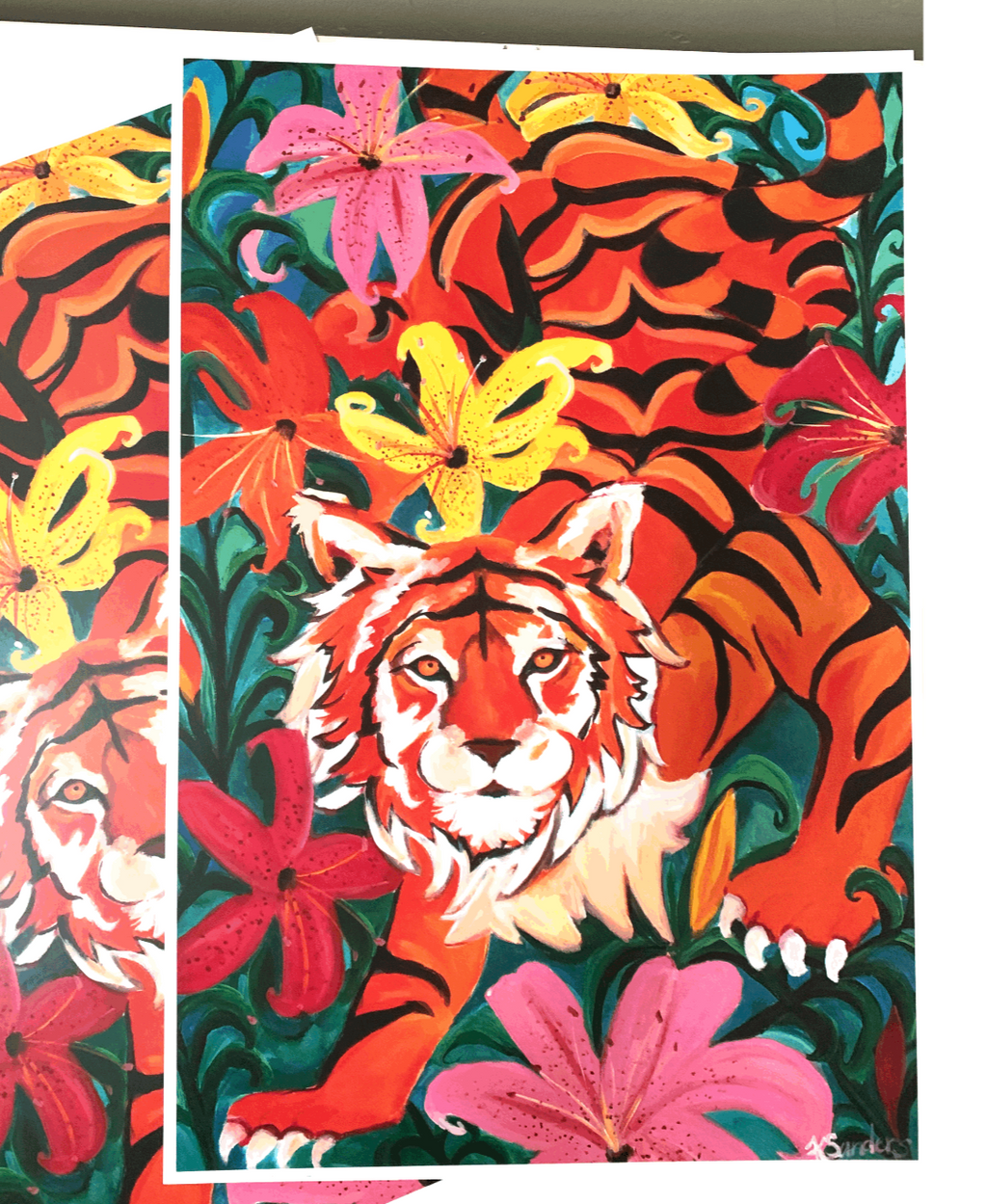 Tiger Lily Print