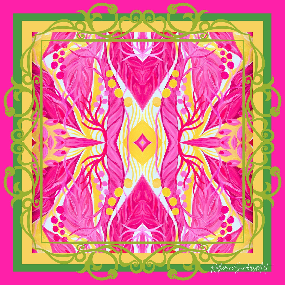 The Heather MahJong Mat 33"
