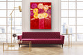 Love Overflowing – Large Original Floral Acrylic Painting | Katherine Sanders Art