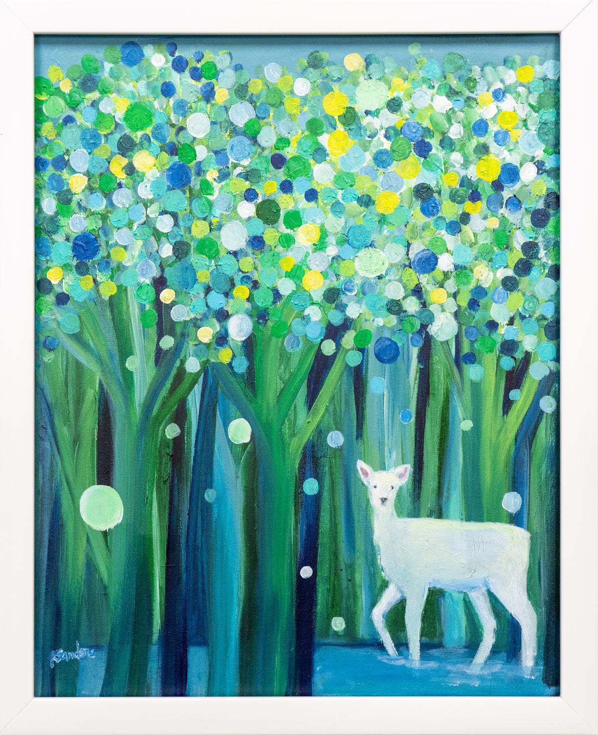 Legend of Deer Creek Painting