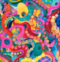 Tangled – Original Octopus Acrylic Painting & Fine Art Prints | Katherine Sanders Art